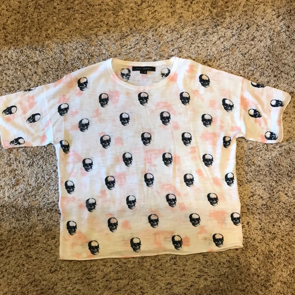 Skull Cashmere Top